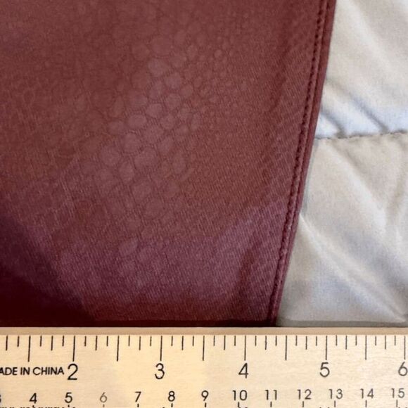 NWT KUT from the Kloth Connie High Rise Fab Ab Ankle Skiny Jeans Coated Wine 8 - Picture 15 of 16